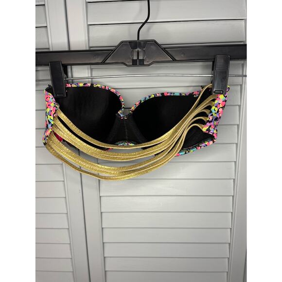 Victoria's Secret strapless underwire bikini top women's size 32B - Picture 2 of 3